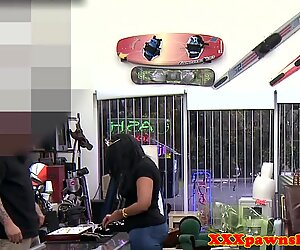 Spex youngster doggyfucked by pawnbroker POV