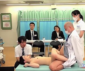 Kudou rara blir galen och slutar med att jävla doktorn utmärkt fetisch action