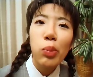 Giapponese ragazze sono casa lezioni di economia sperma sperma ingoiare