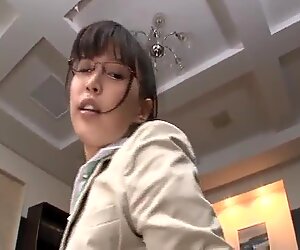 High-heeled Asian slut with a stunning body enjoying a hardcore fuck