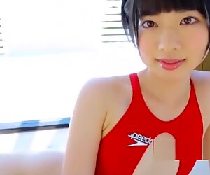 Rin Sasayama Pretty Teen Teases In Her Swimsuit Stunning Girl Bends In Many Pos