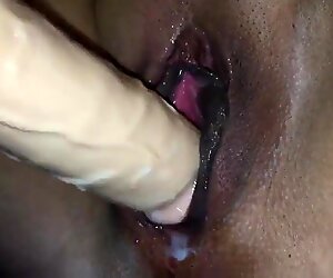 My Sexy Wife squirting with her dildo