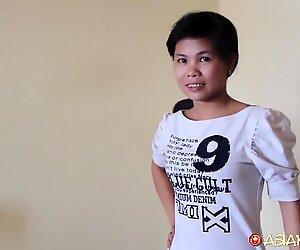 ASIANSEXDIARY petite Horny Asian Picked Up For fellatio fun
