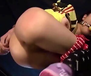 Aoki rin jav idol får bold gagged smækket reb bundet