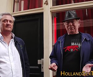 Real dutch prossie rides older man