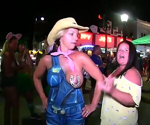 Pussy Flashing Street Sluts Sexy & Wild!